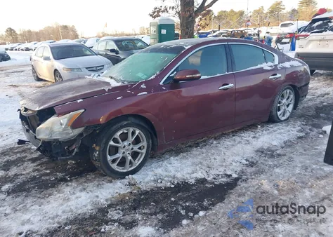 2013 Nissan Maxima 3.5 Sv из США, поврежденный, VIN 1N4AA5AP0DC847332